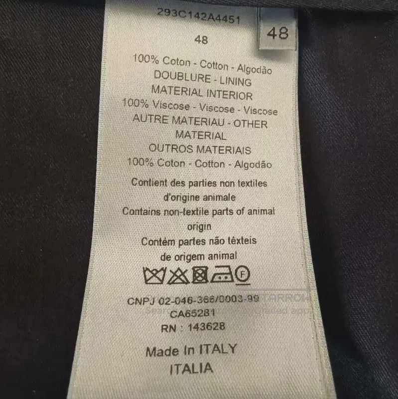 Dior Dior Black Casual Pants for Men . Size US 26 / EU 42 - 4 Thumbnail