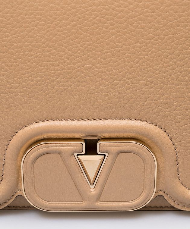 Valentino o1s22i1n0924 Size: OS / Vlogo Shoulder Bag in Beige Size ONE SIZE - 5 Thumbnail