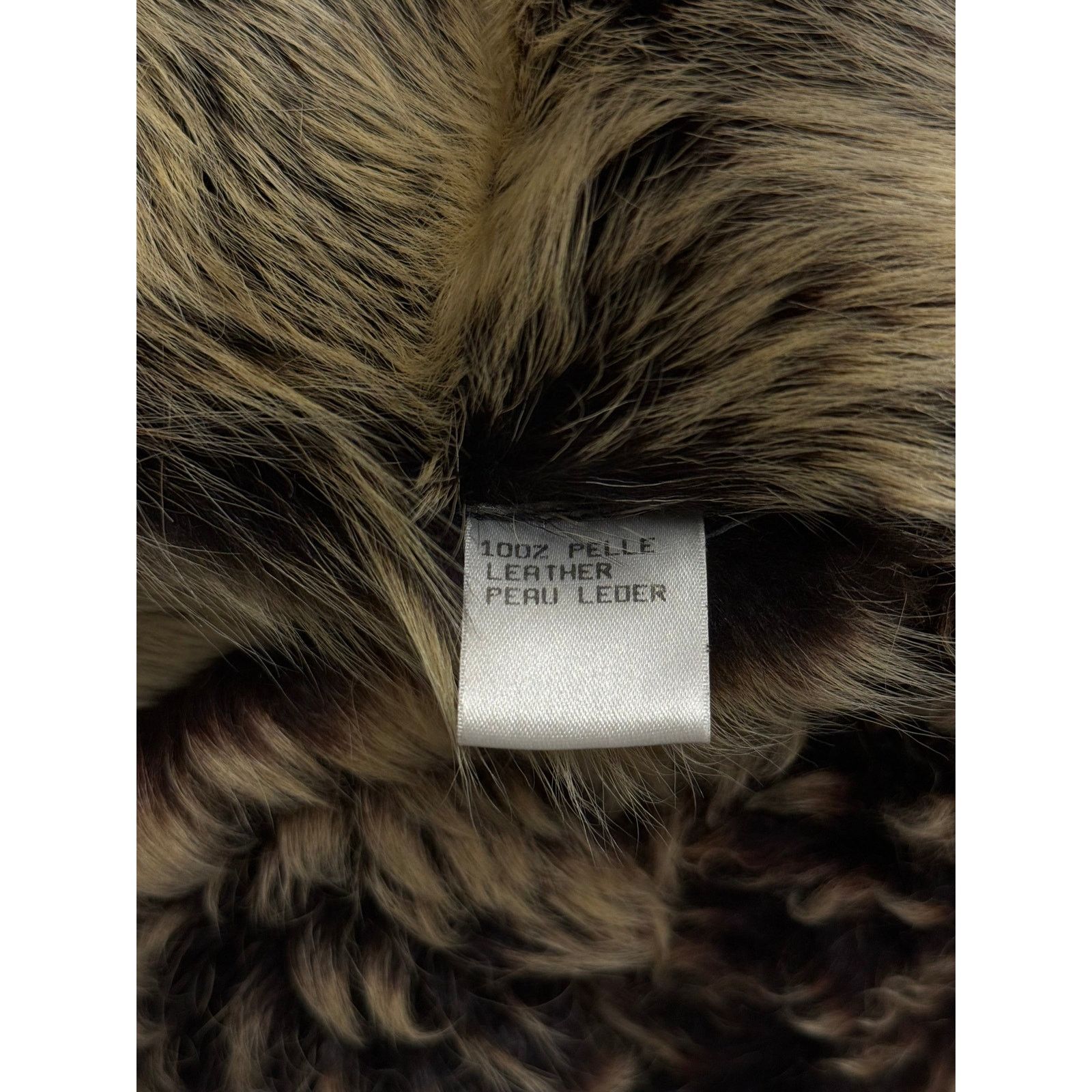 Roberto Cavalli A/W1999 Roberto Cavalli oversized patchwork shearling coat Size ONE SIZE - 10 Thumbnail