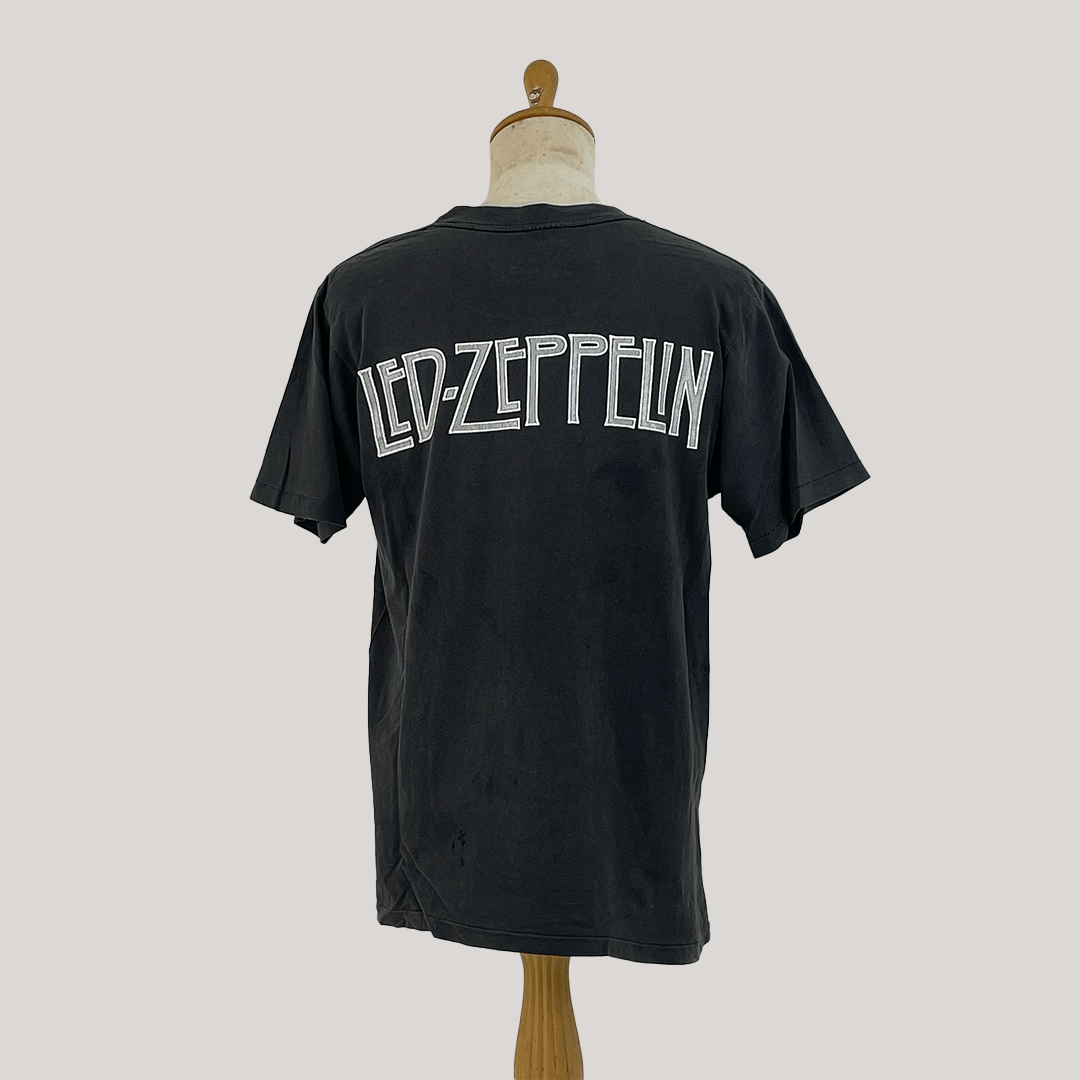 Led Zeppelin × Vintage Vintage 90s Led Zeppelin Zoso Wizard Winterland Size US M / EU 48-50 / 2 - 3 Thumbnail