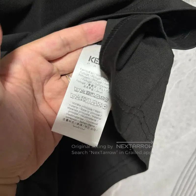 Kenzo Kenzo Black Cotton Logo T-Shirt for Men . Size US M / EU 48-50 / 2 - 5 Thumbnail