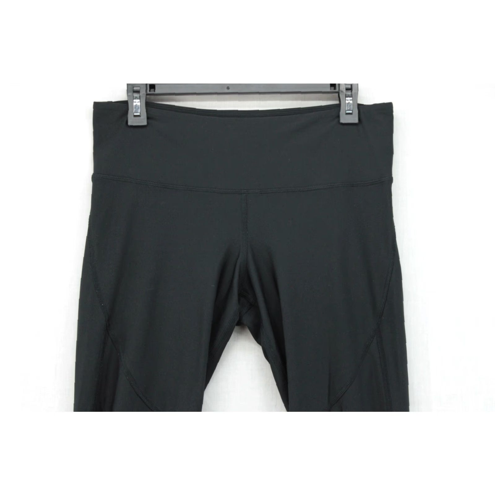 Under Armour Under Armour HeatGear Black Compression Cropped Ankle Leggings Women's L Size 36" / US 14 / IT 50 - 2 Thumbnail