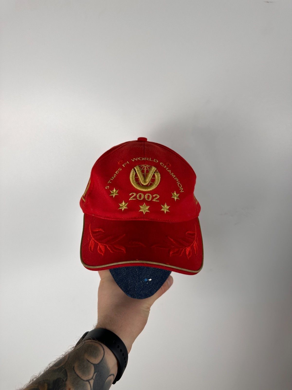 Ferrari Vintage 2001 Michael Schumacher Ferrari team Cap One Size Size ONE SIZE - 2 Thumbnail