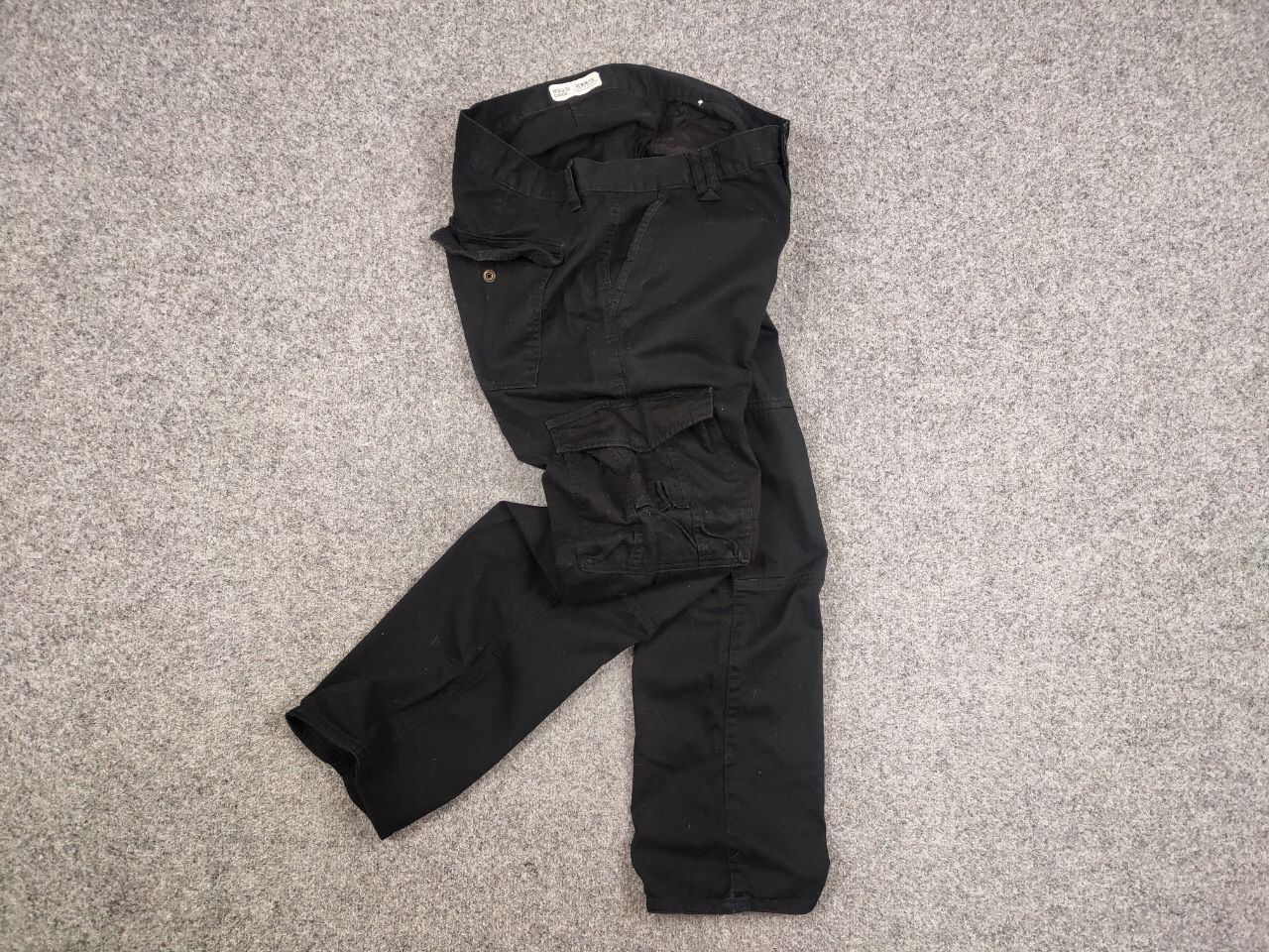 Japanese Brand Vintage 90's Japanese Black Military Cargo Casual Pants Size US 34 / EU 50 - 15 Thumbnail