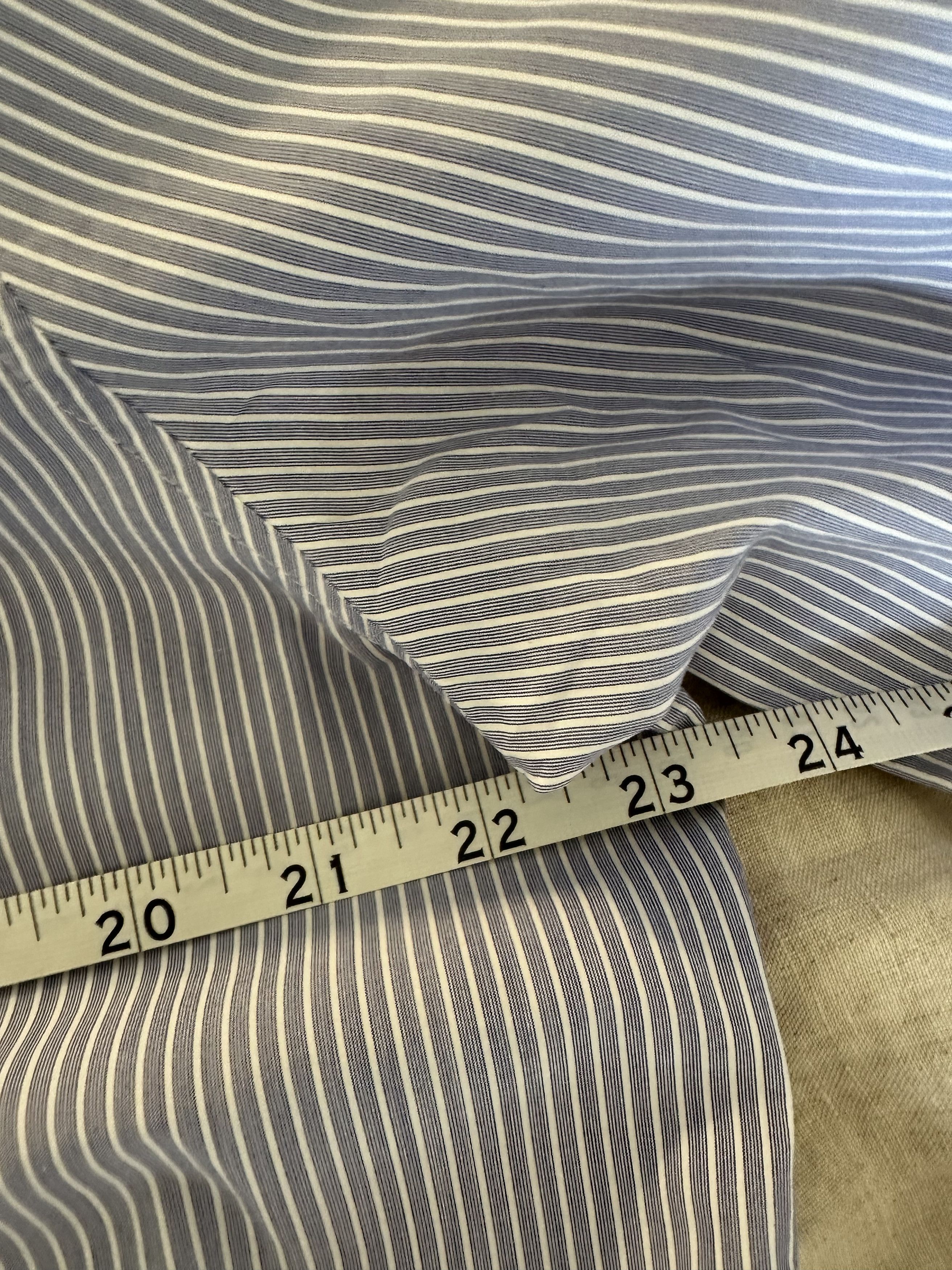 Brunello Cucinelli Brunello Cucinelli Striped Button Up Shirt Size US L / EU 52-54 / 3 - 6 Thumbnail