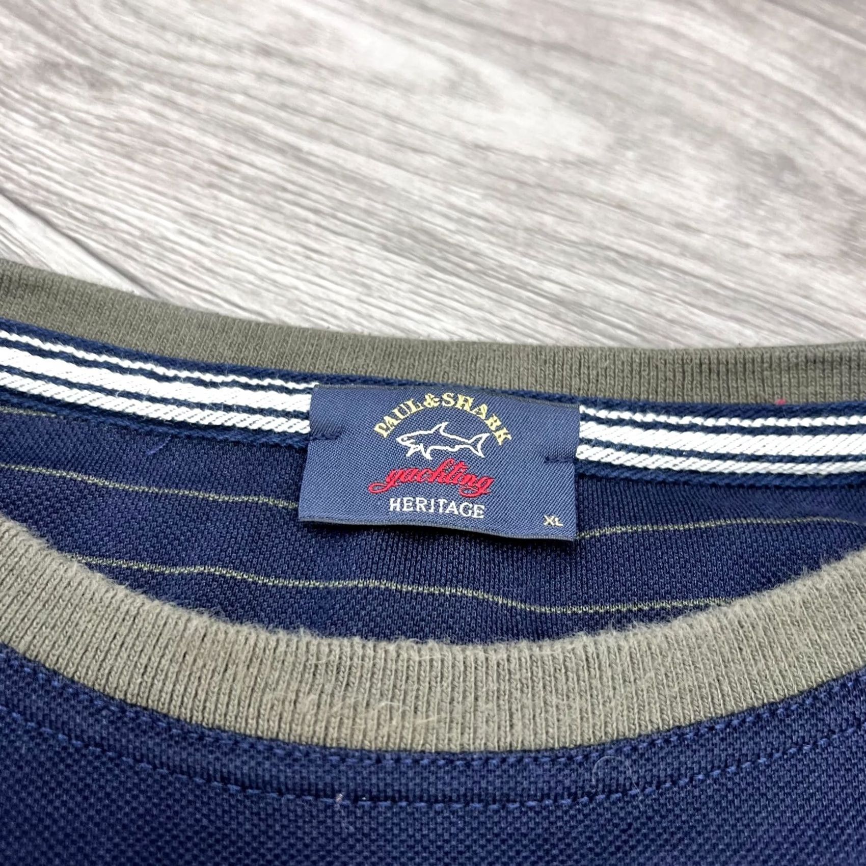 Paul & Shark Paul & Shark Heritage Navy Blue Long Sleeve Light Pullover Jumper Mens XL Shirt Size US XL / EU 56 / 4 - 4 Thumbnail