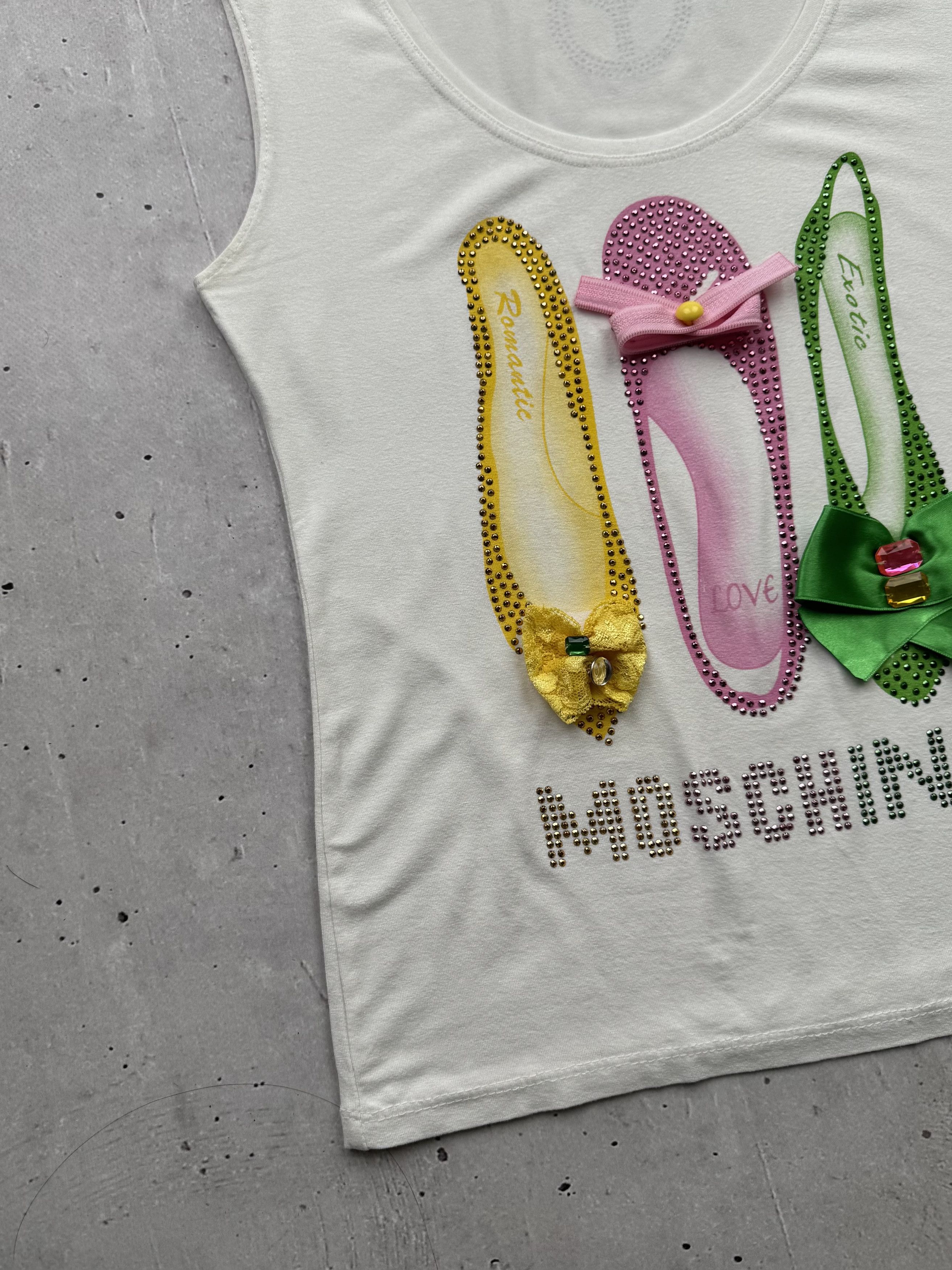Moschino × Vintage Moschino Vintage Tank Top Size M / US 6-8 / IT 42-44 - 2 Thumbnail