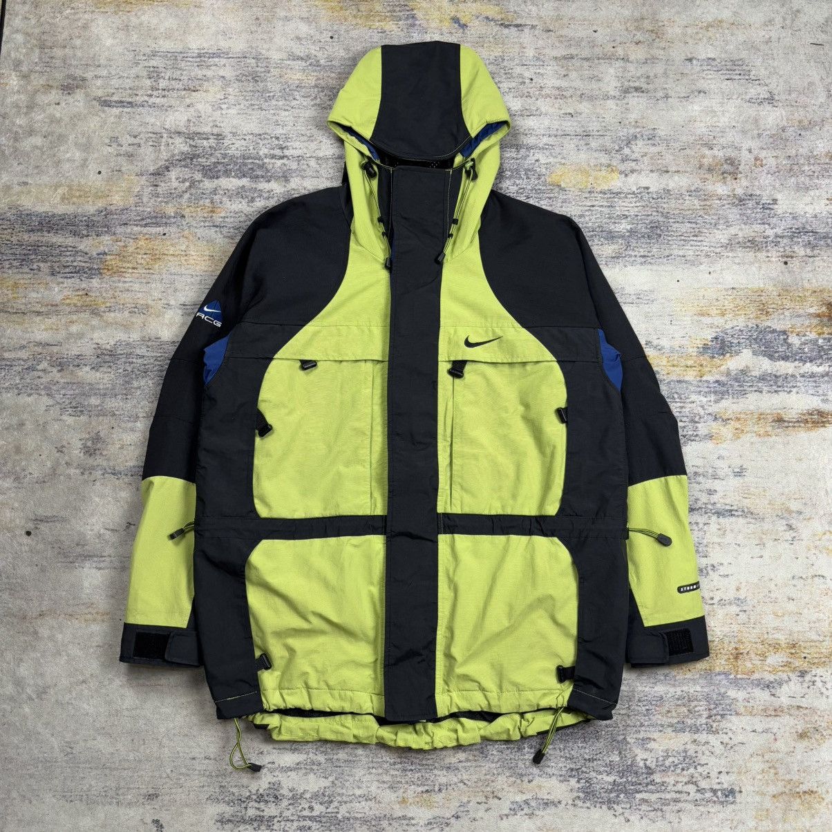 Vintage Nike Acg storm fit color block jacket