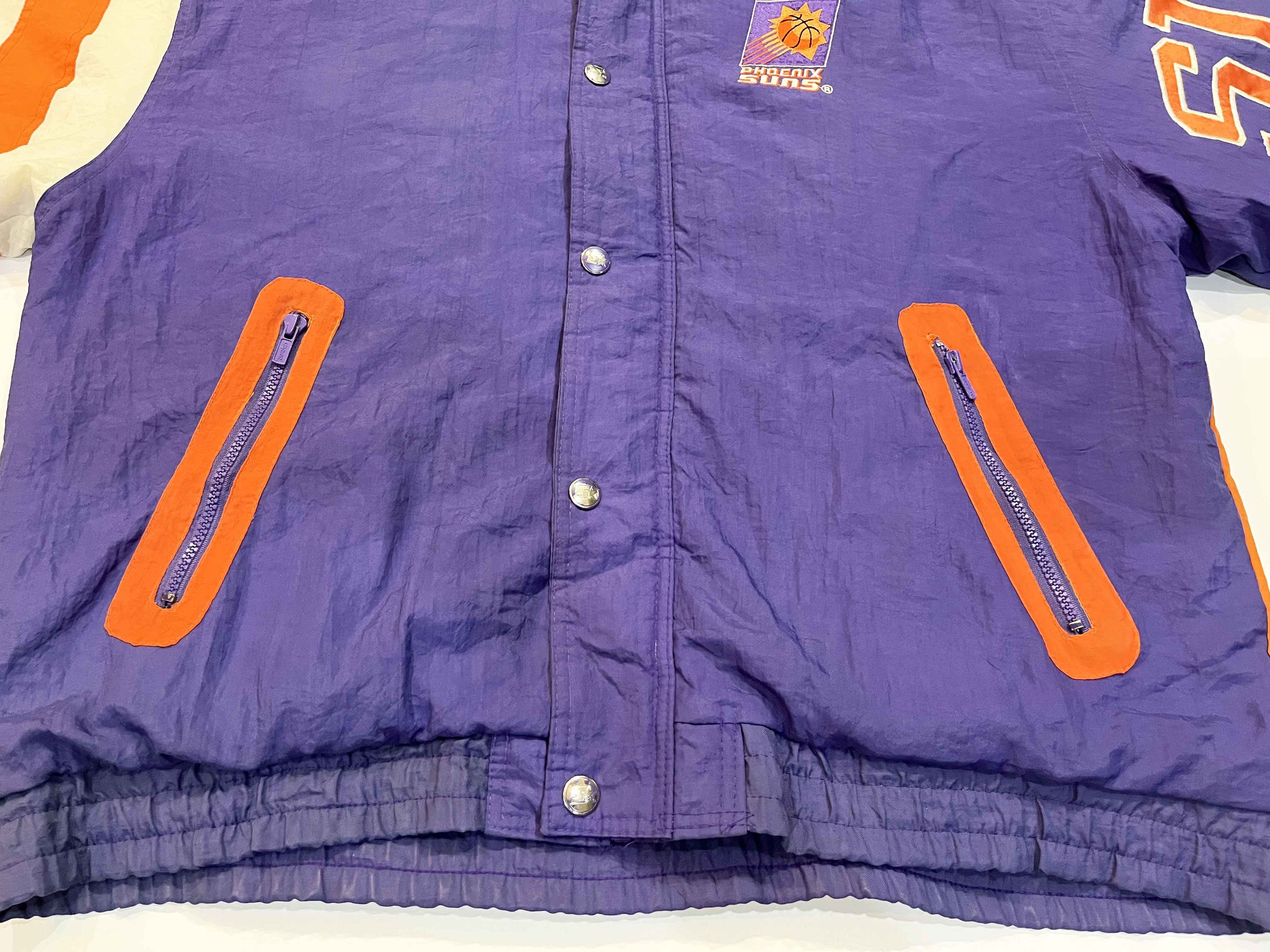 NBA × Starter × Vintage Vintage Starter NBA Phoenix Suns Hoodie Full Zip Jacket Size US L / EU 52-54 / 3 - 4 Thumbnail