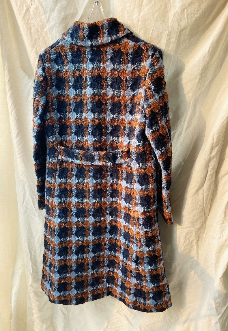 Comme des Garcons Comme Des Garcons Tweed blue and yellow rhombus patchwork Size S / US 4 / IT 40 - 6 Thumbnail