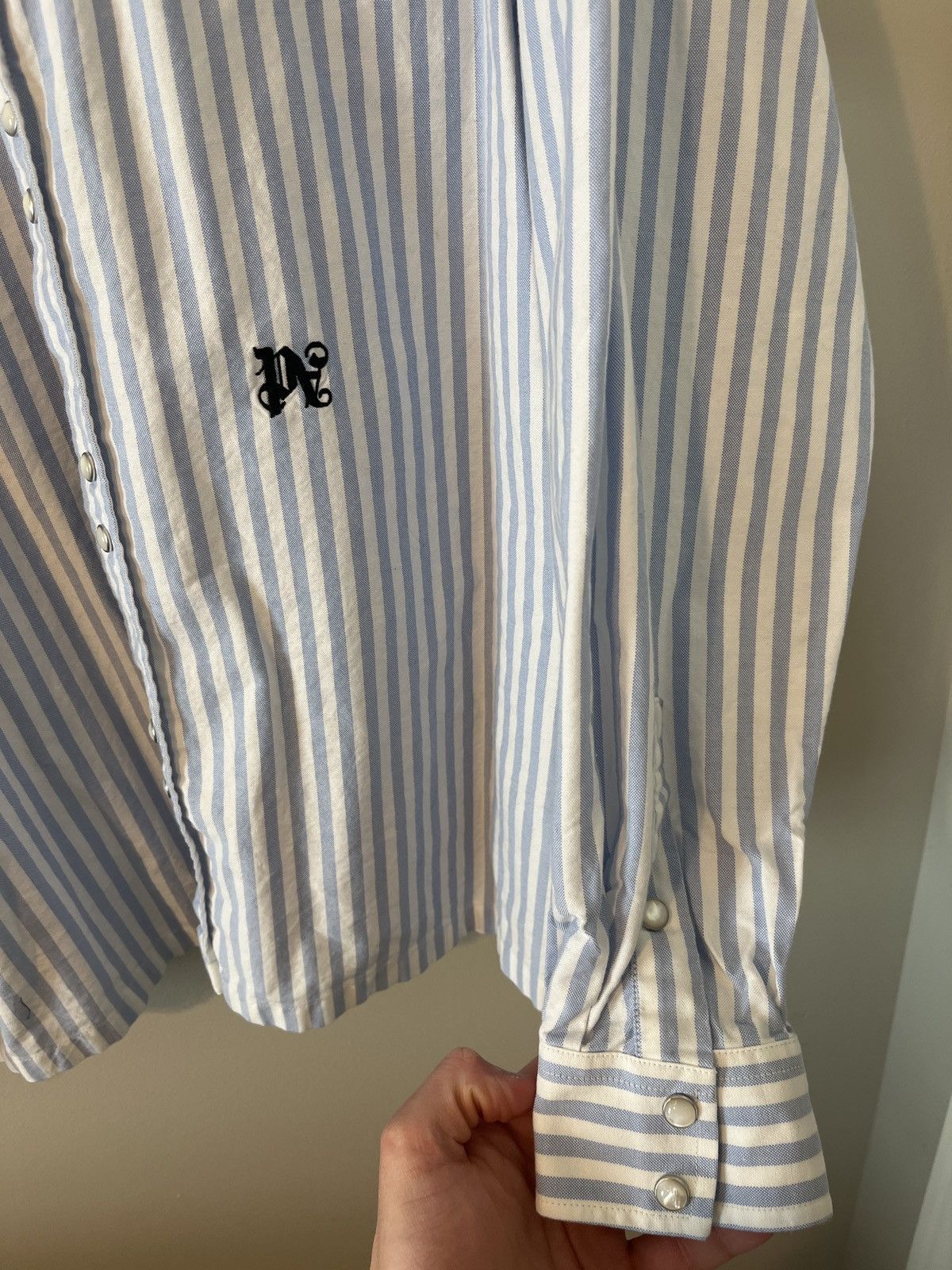 Palm Angels Palm angles button up Size US L / EU 52-54 / 3 - 4 Thumbnail