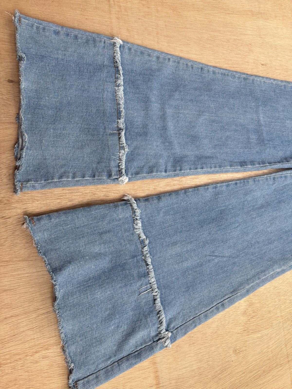 Hysteric Glamour × Japanese Brand Baggy Jeans DINT Women's Luxury Style Size 26" / US 2 / IT 38 - 5 Thumbnail