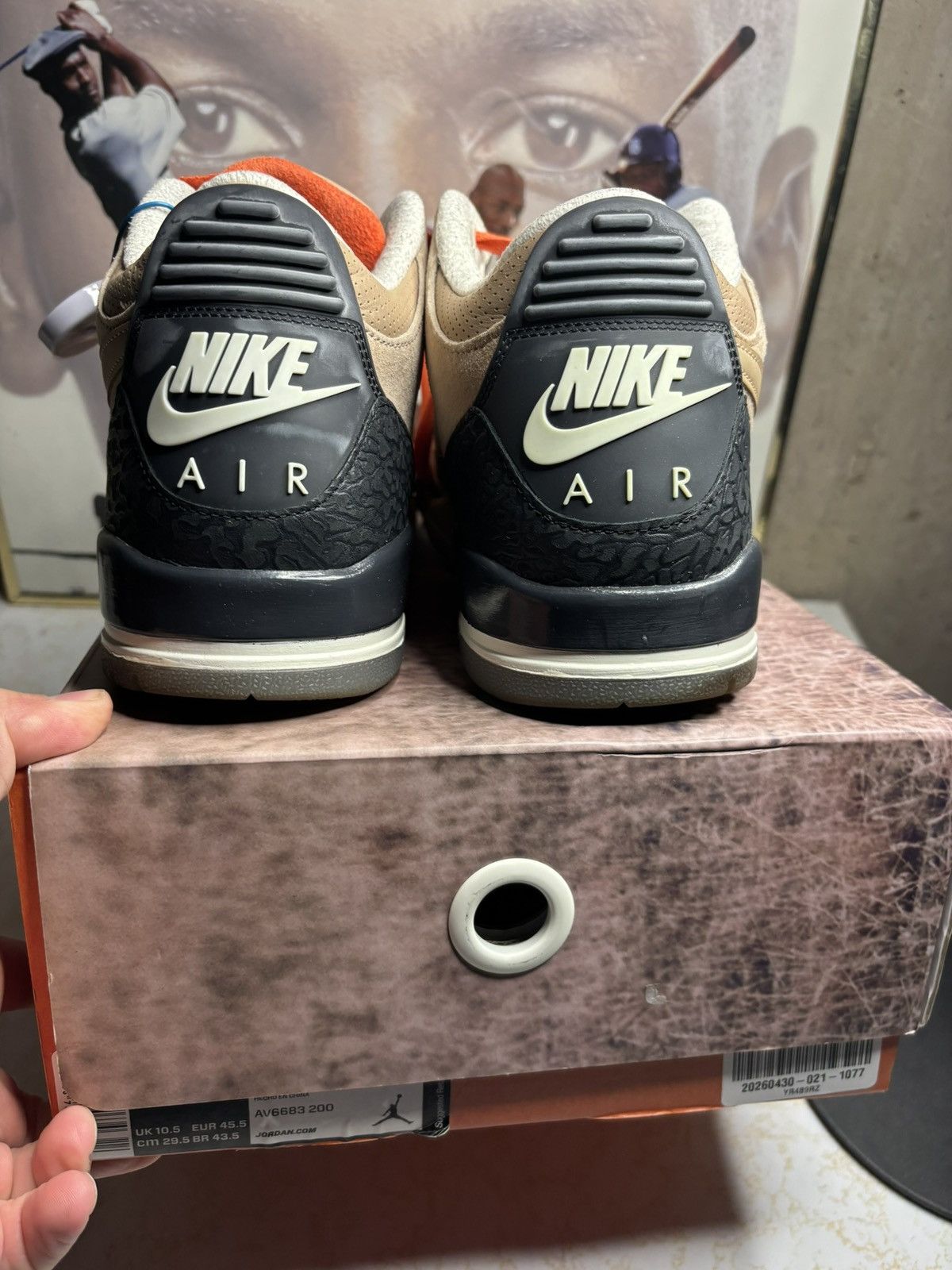 Jordan Brand Jordan Retro 4 ‘jth’ Size US 11.5 / EU 44-45 - 7 Thumbnail