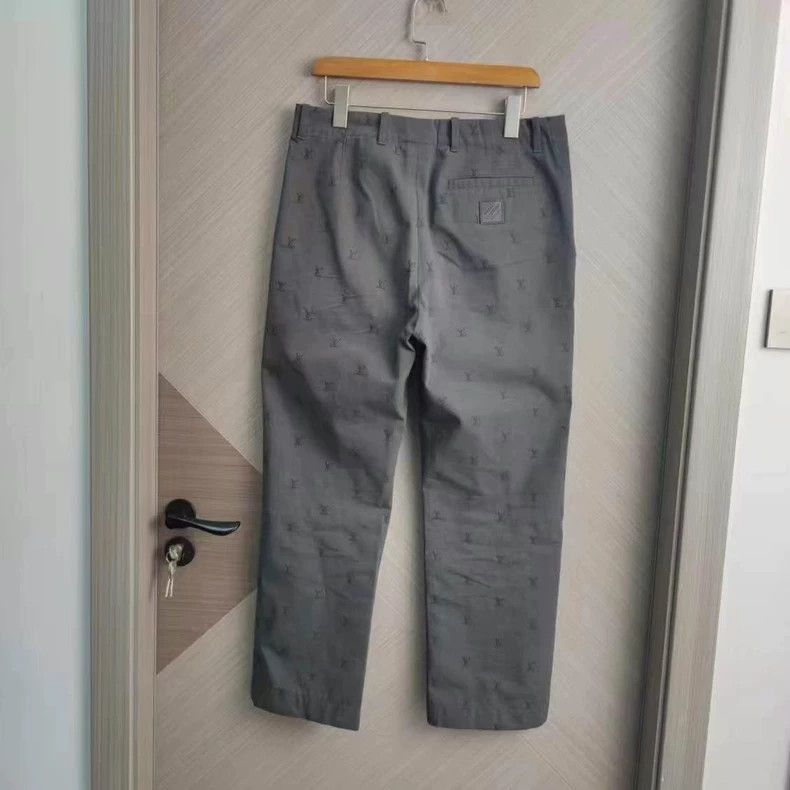 Louis Vuitton LOUIS VUITTON size US 48 Small logo full print casual pant Size US 32 / EU 48 - 2 Thumbnail