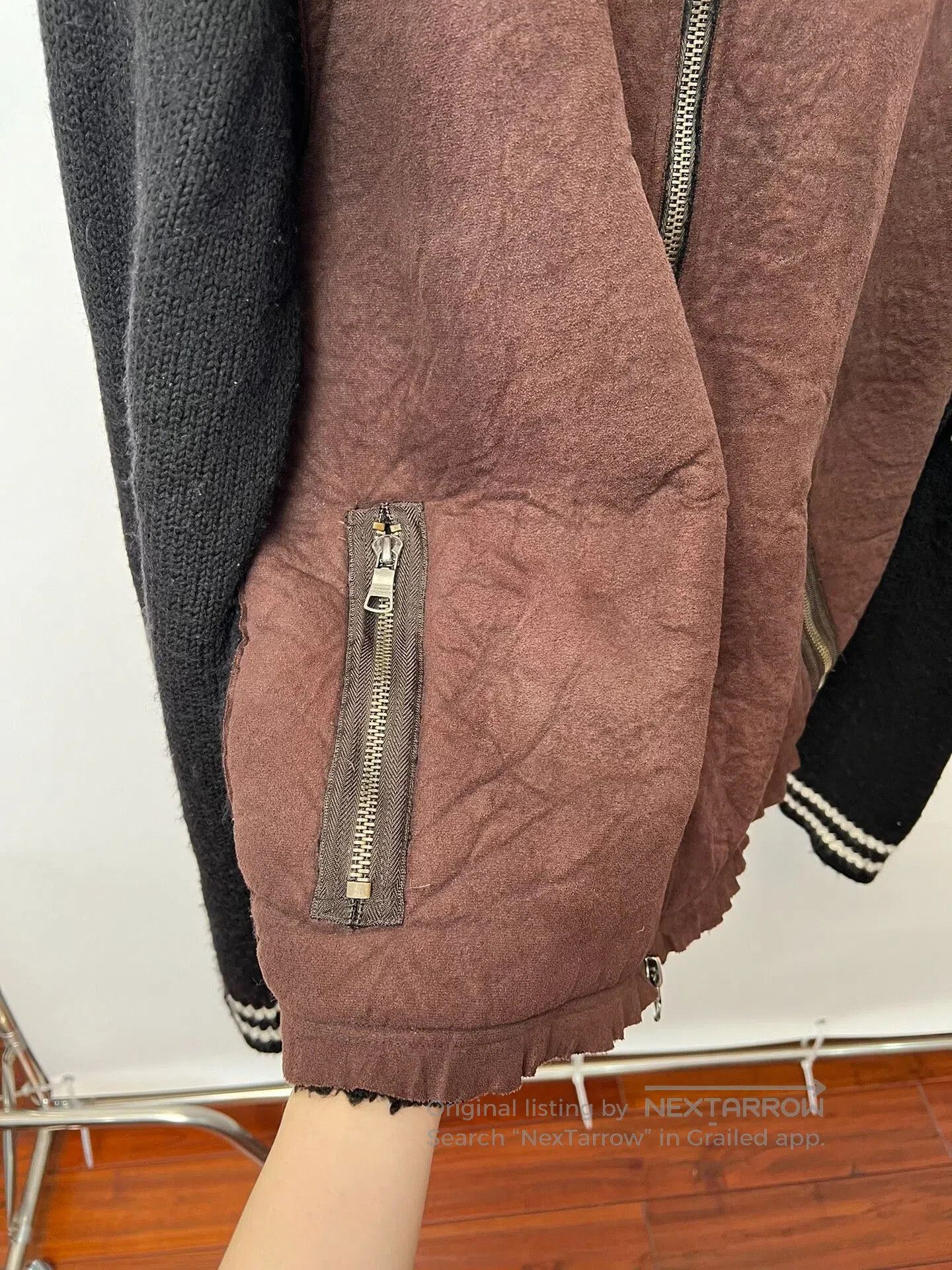Armani Exchange Armani Exchange Suede Pullover Jacket. Size US XL / EU 56 / 4 - 5 Thumbnail