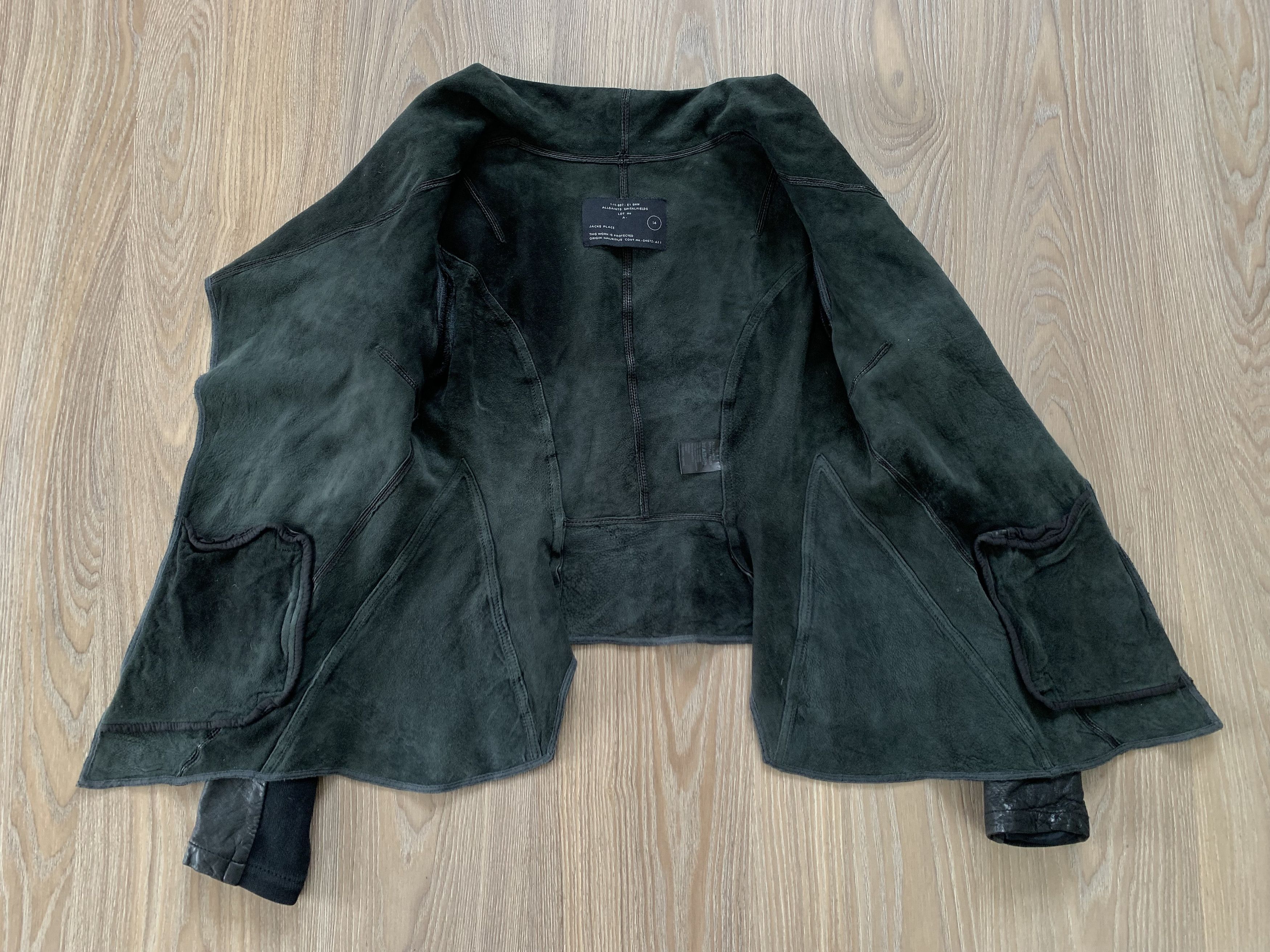 Allsaints Allsaints Waterfall Datya Leather Jacket Size M / US 6-8 / IT 42-44 - 6 Thumbnail
