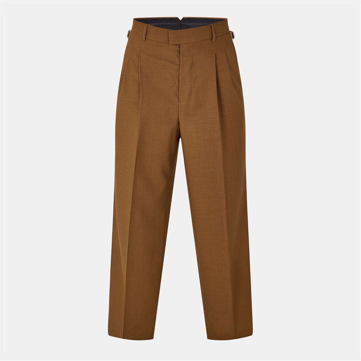 AMI o1g2r1mq0326 Straight Leg Trousers in Noisette Size US 30 / EU 46 - 1 Thumbnail