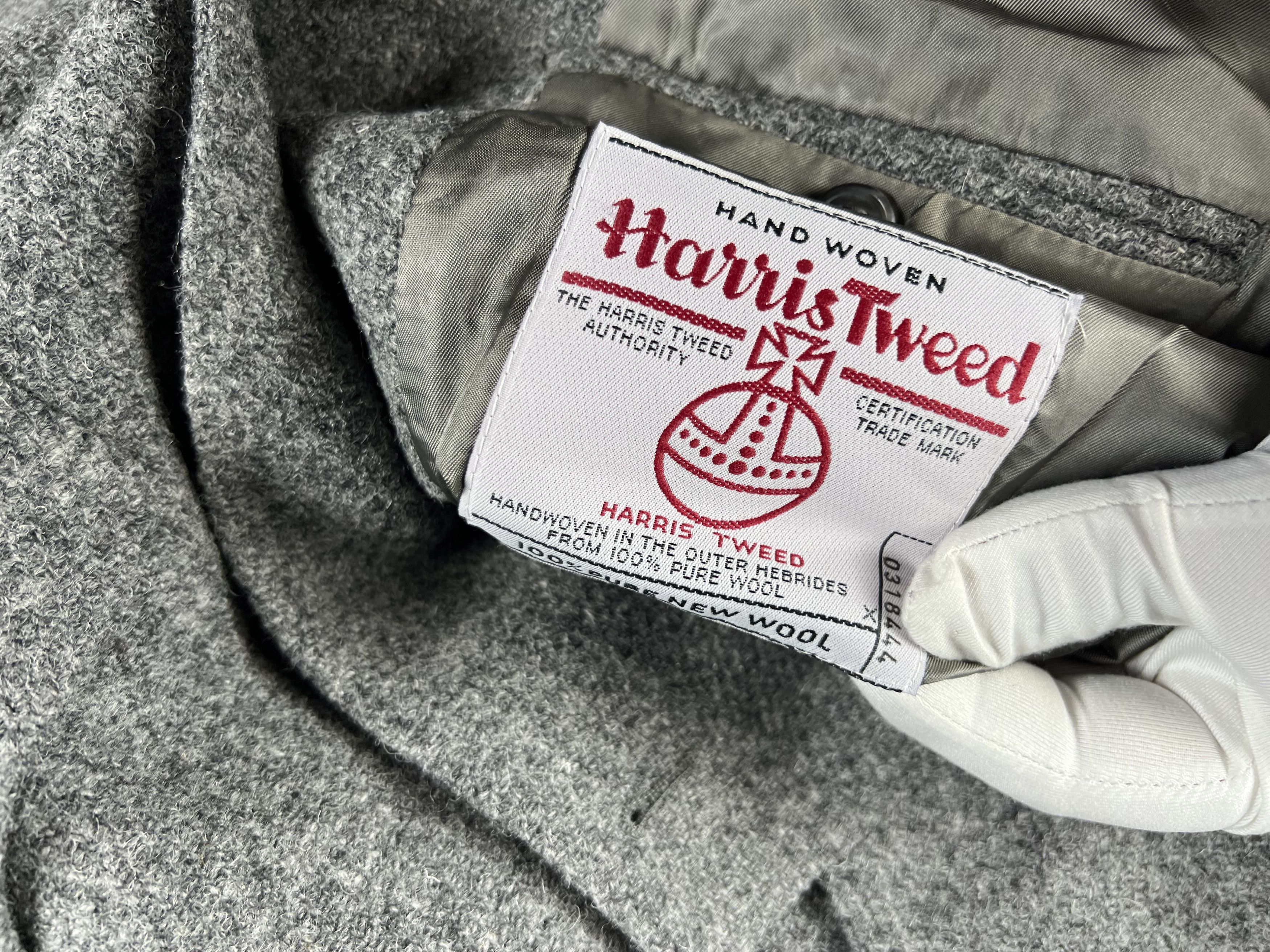 Harris Tweed × Vintage vintage Harris Tweed S Size 44S - 3 Thumbnail