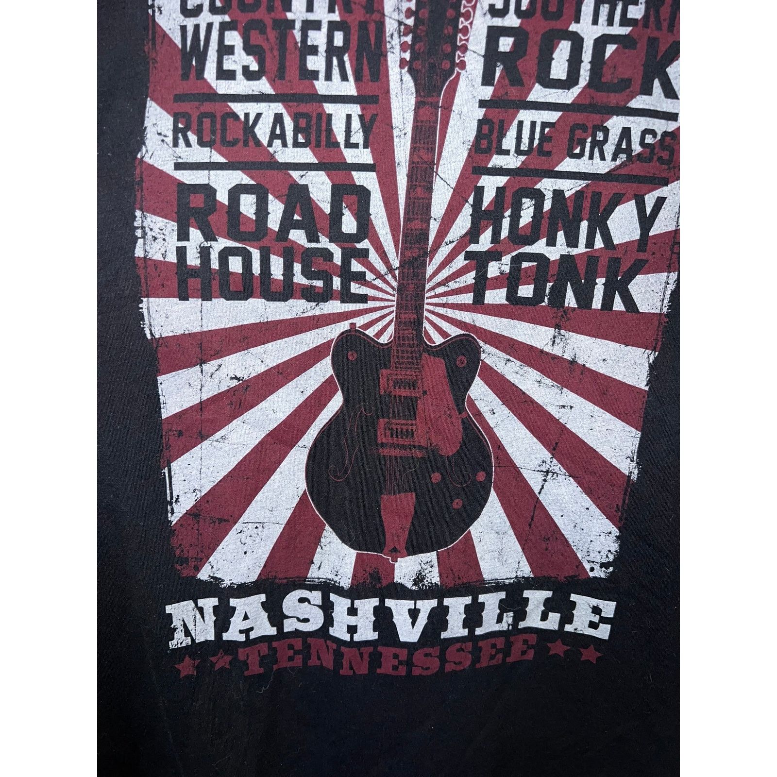 Tultex Women's Nashville Shirt Road House Tee Medium Live Music Size M / US 6-8 / IT 42-44 - 3 Thumbnail