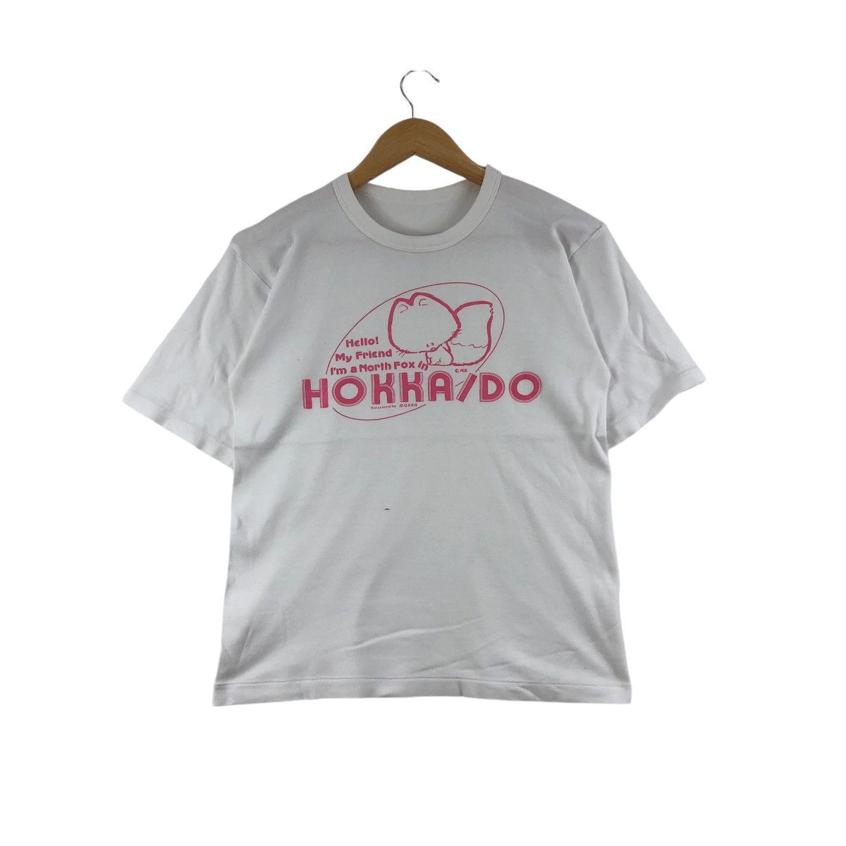 Anime × Japanese Brand × Vintage Vintage A Fox Design From Hokkaido Y-Shirt Japanese Size US S / EU 44-46 / 1 - 1 Thumbnail