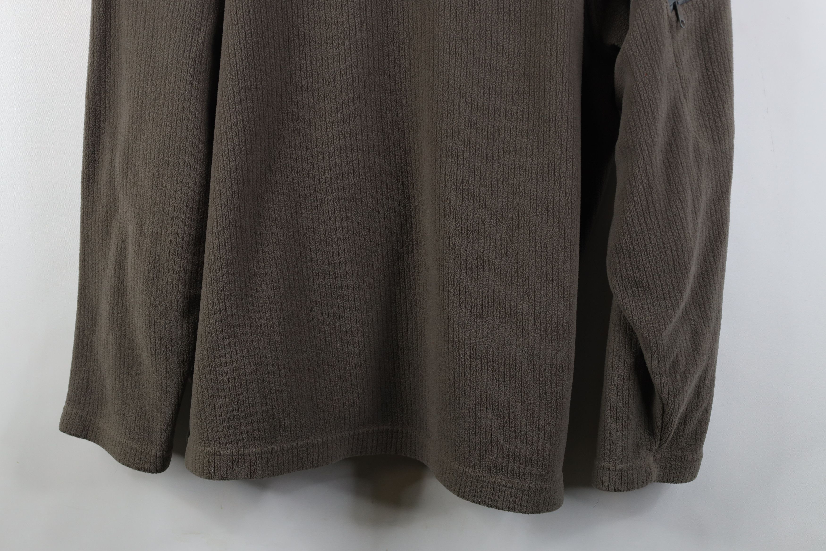 Rei Vintage 90s REI Italian Fleece Ribbed Sweater Gray USA Size US XL / EU 56 / 4 - 3 Thumbnail