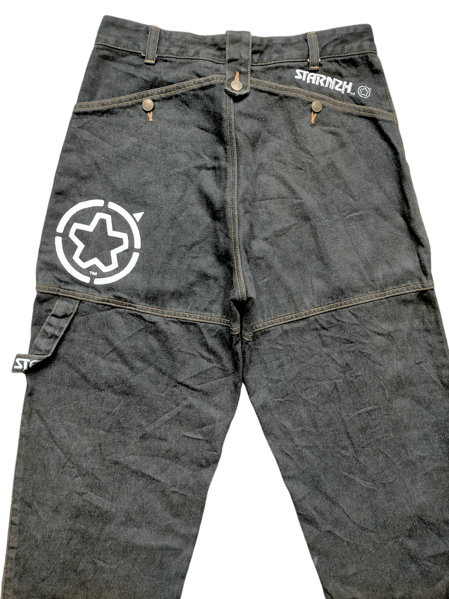 Japanese Brand Vintage Japanese Brand Starnzh Baggy Jeans Size US 32 / EU 48 - 3 Thumbnail