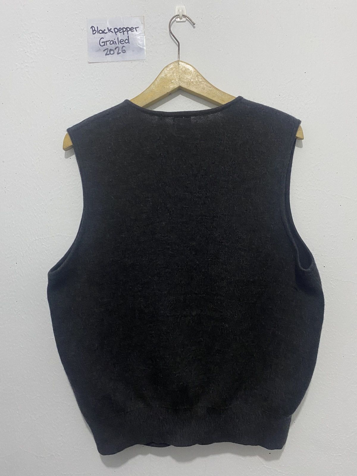 Yves Saint Laurent Vintage 90s Yves Saint Laurent YSL Knit Vest Size US L / EU 52-54 / 3 - 5 Thumbnail