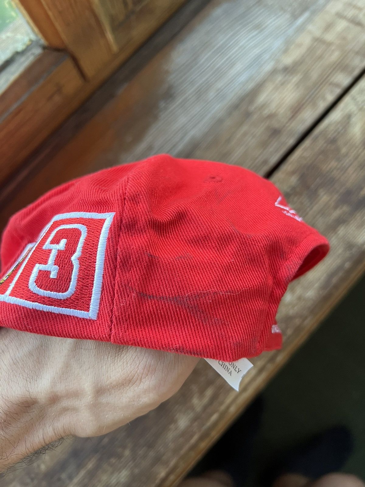 Ferrari Vintage F-1 Ferrari Schumacher Racing Trapper Hat Y2K Size ONE SIZE - 7 Thumbnail