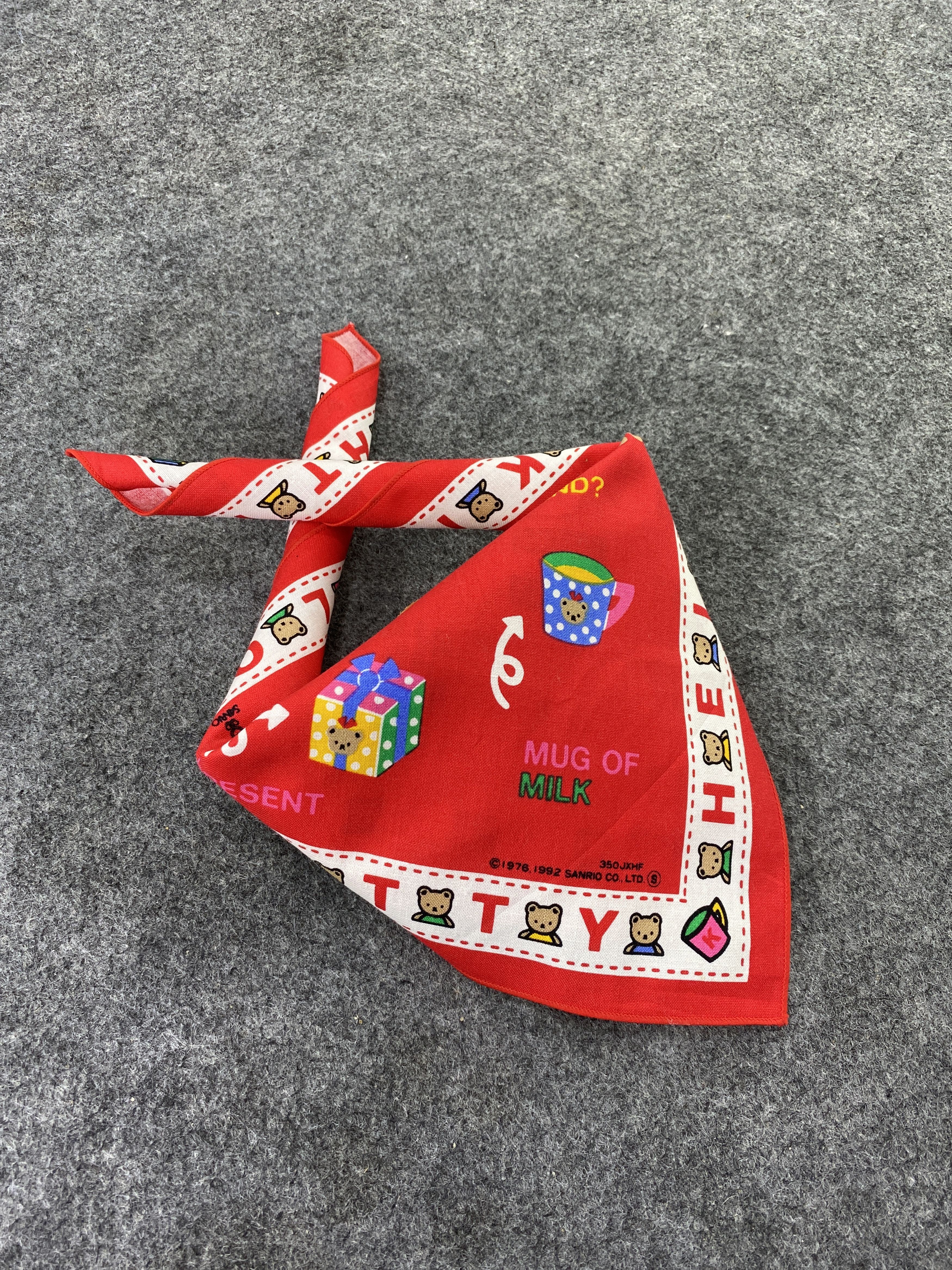 Anime Hello Kitty Scarf Handkerchief Neckerchief Bandana-B303 Size ONE SIZE - 1 Thumbnail