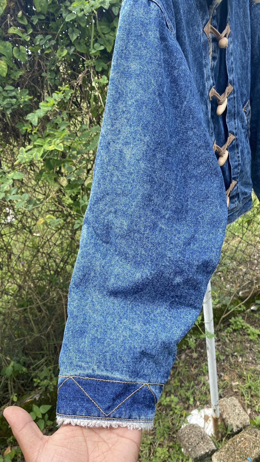 Japanese Brand Vintage Denim Sherpa Jacket Made in Japan Size US XL / EU 56 / 4 - 15 Thumbnail
