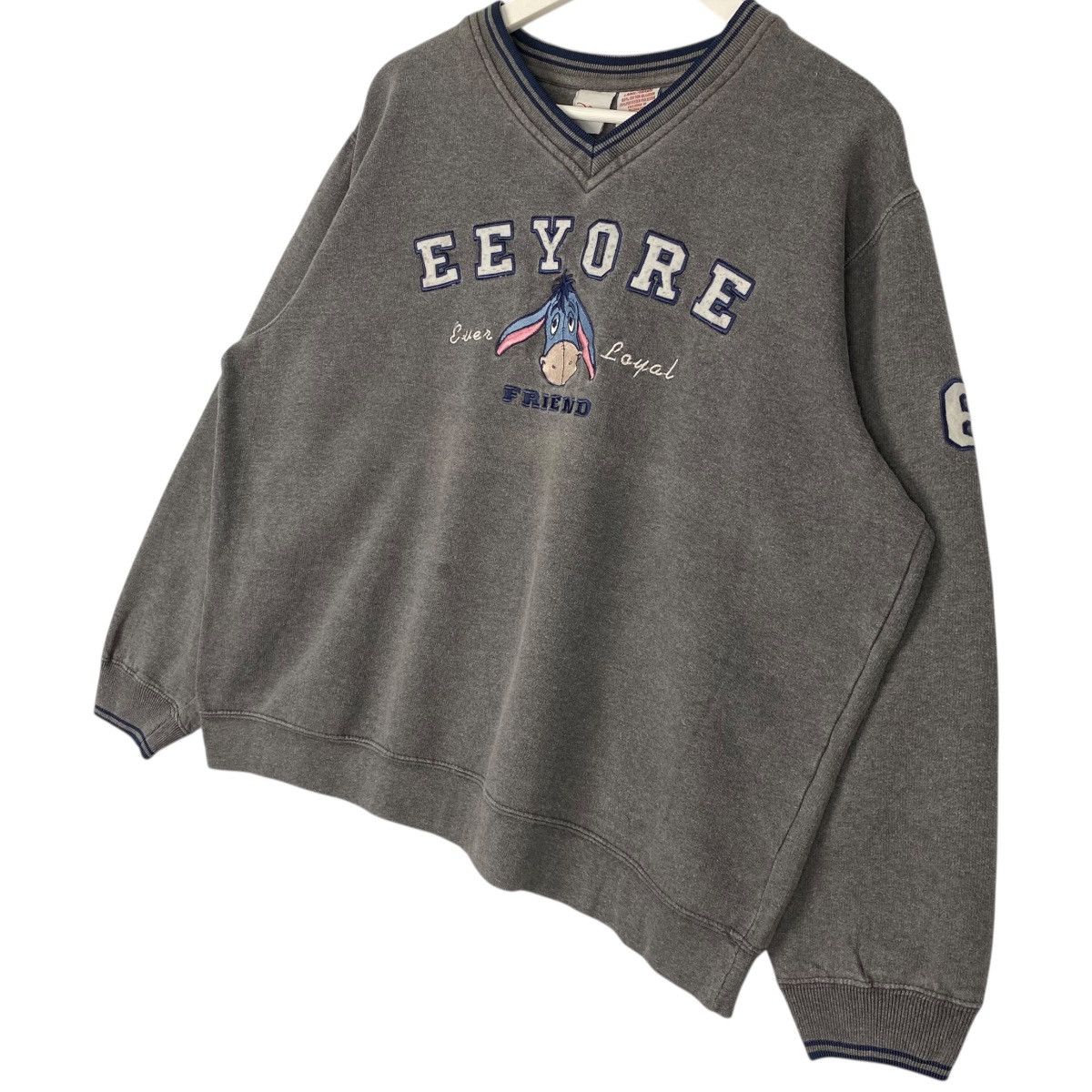 Vintage Vintage Disney Characte Eeyore Winnie Sweatshirt Grey Size M Size M / US 6-8 / IT 42-44 - 2 Thumbnail