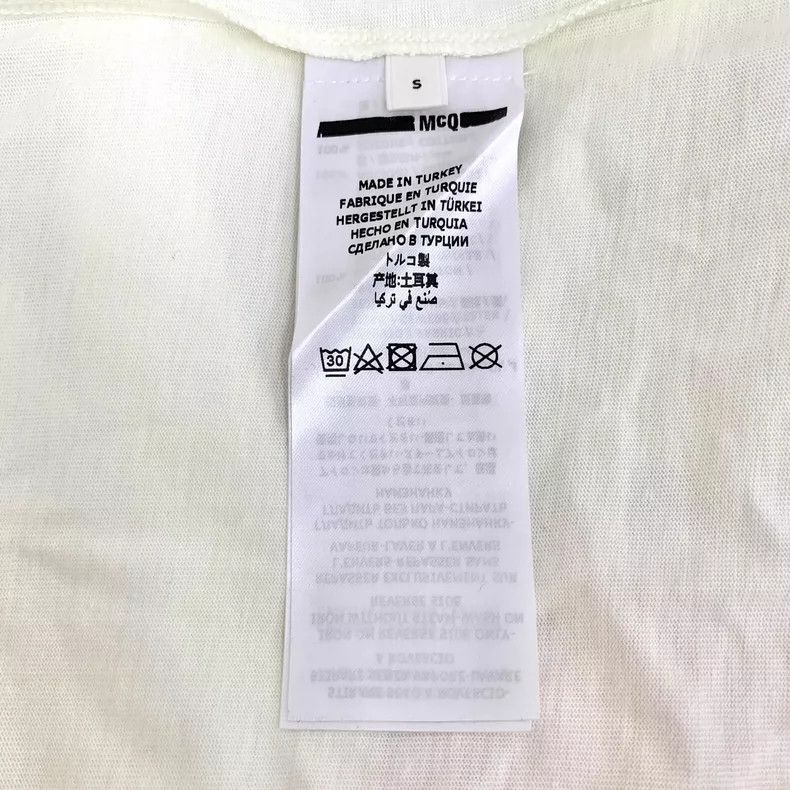 Alexander McQueen Alexander Mcqueen White swallow embroidered cotton round-n Size S / US 4 / IT 40 - 7 Thumbnail