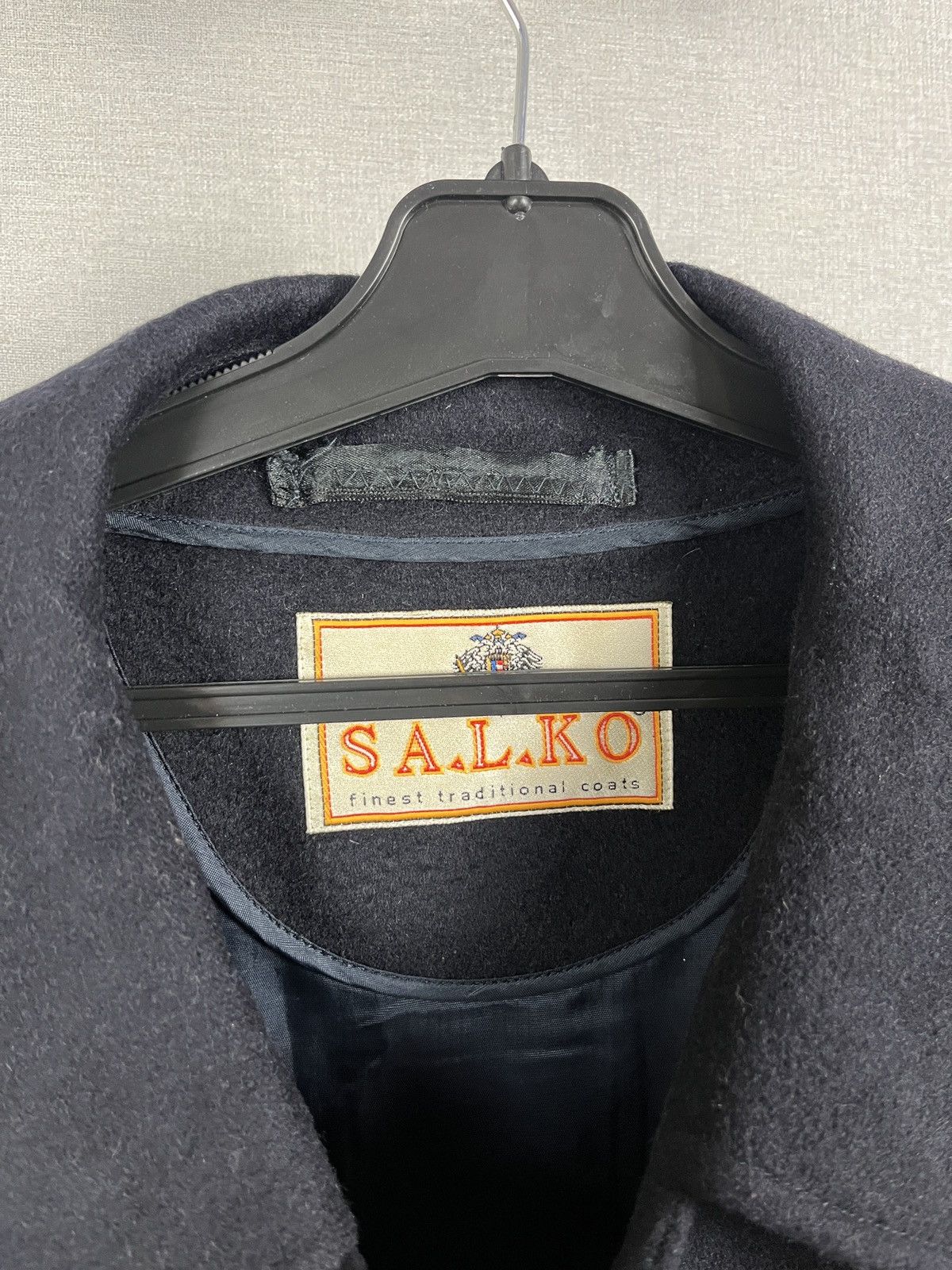 Vintage Vintage S.A.L.K.O Hubertus Loden Wool Coat Jacket Austria Size US L / EU 52-54 / 3 - 6 Thumbnail