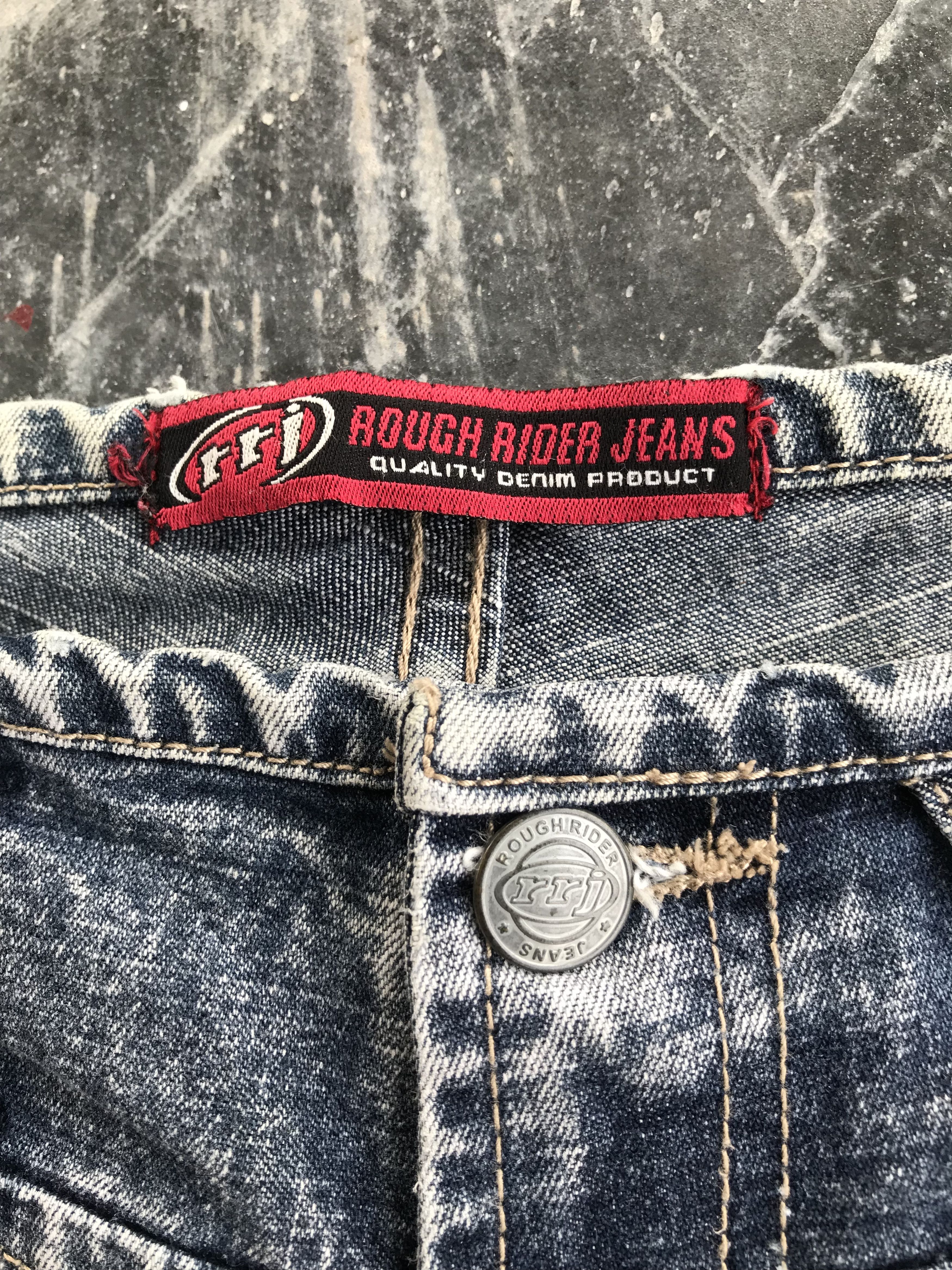 Other Flare Rough Rider Jeans Pants Size 29" - 3 Thumbnail