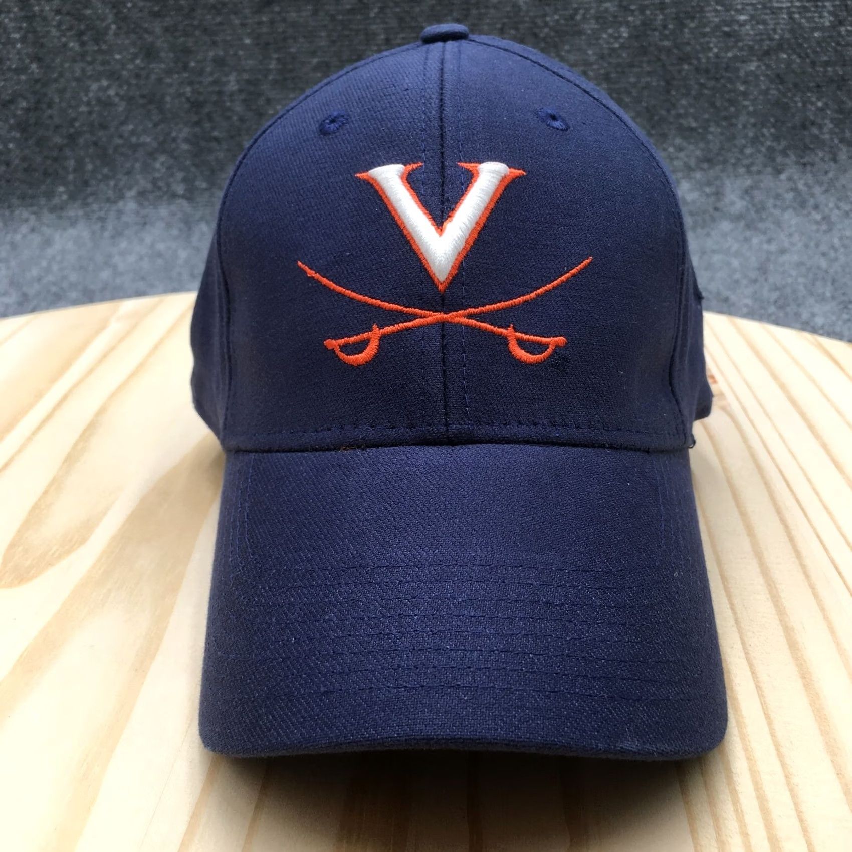 Nike Nike Virginia Cavaliers Baseball Cap Mens Blue S-M Fitted Embroidered Logo Size ONE SIZE - 2 Thumbnail