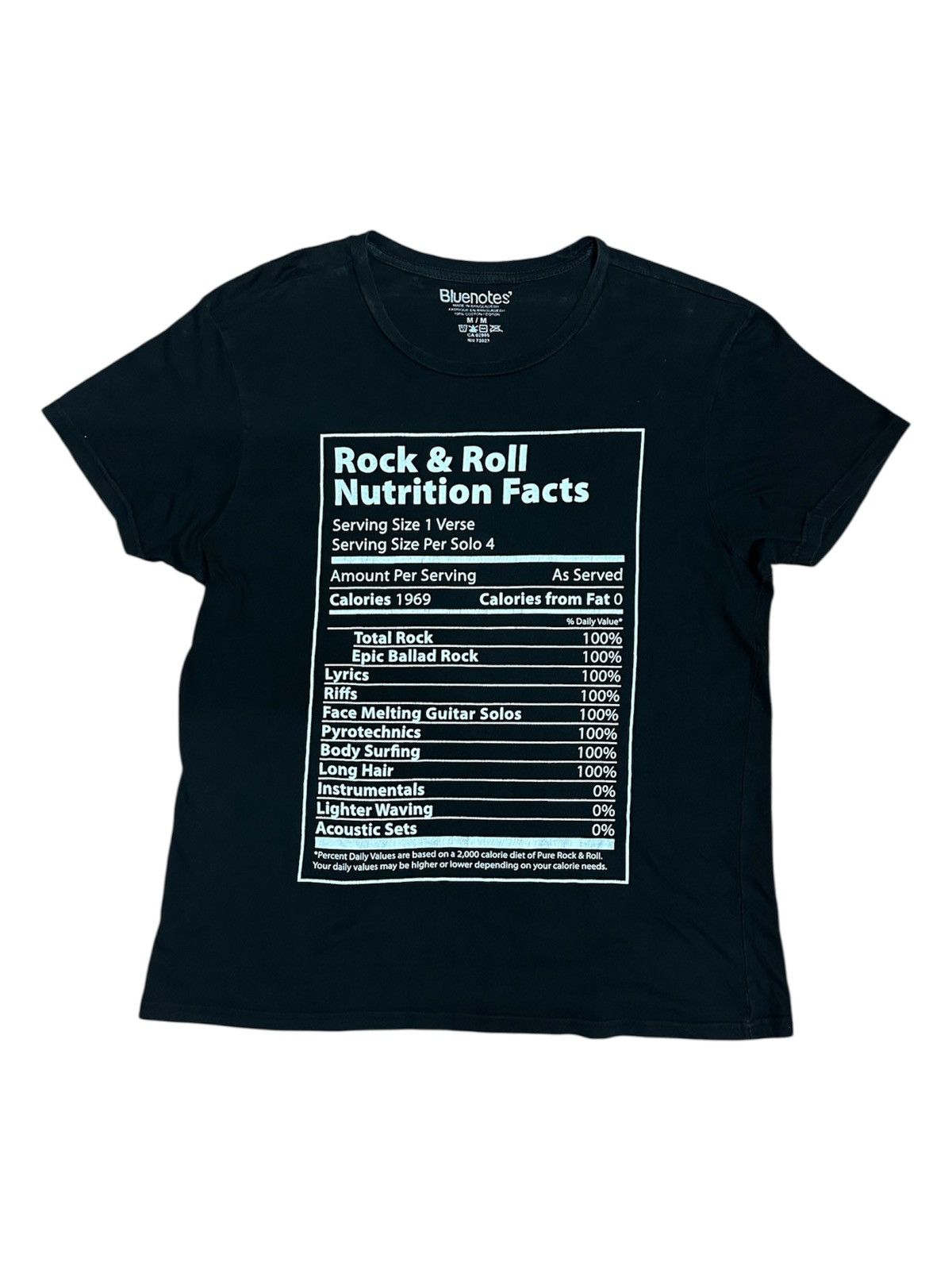 Band Tees Rock and Roll Nutrition T-Shirt Size US M / EU 48-50 / 2 - 1 Thumbnail