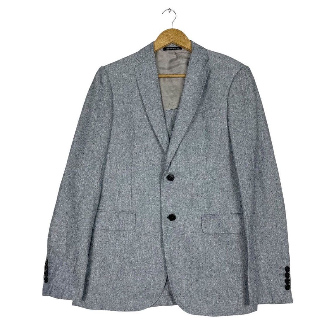 Designer × Emporio Armani 💥EMPORIO ARMANI LUXURY BLAZER COAT Size US M / EU 48-50 / 2 - 1 Thumbnail