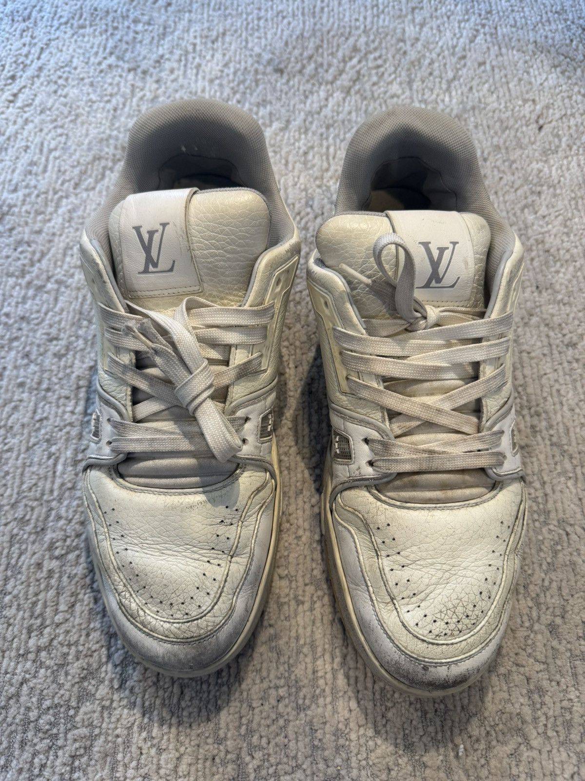 Louis Vuitton Louis Vuitton Trainer Sneaker Virgil Abloh Size US 8.5 / EU 41-42 - 5 Thumbnail