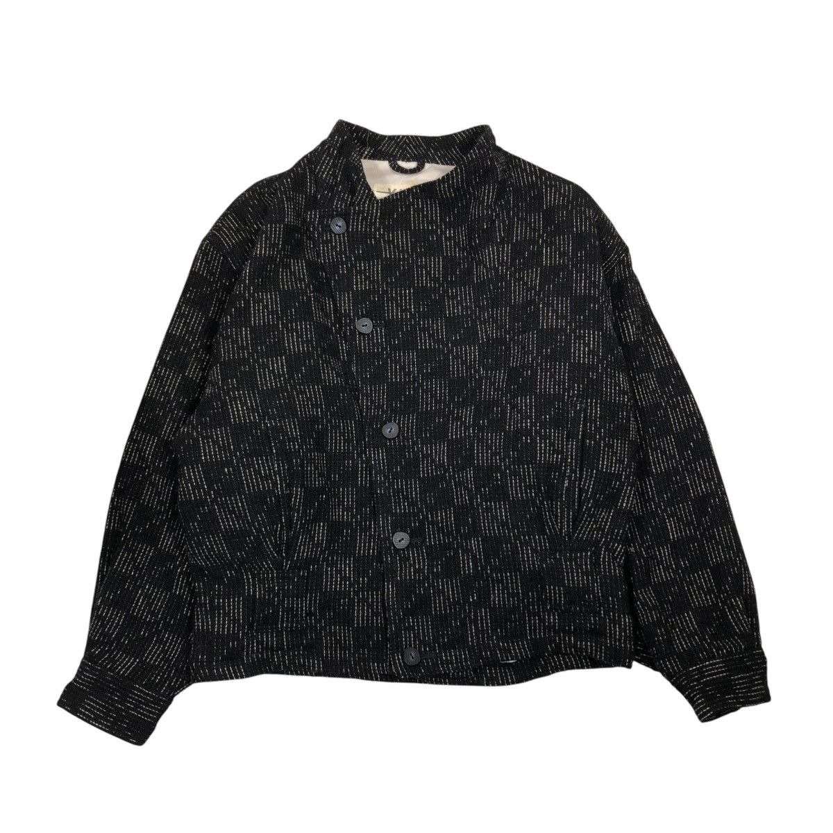 Japanese Brand 🔥VINTAGE BOMBER JACKET HIDDEN COLLAR VENO ISSEY MIYAKE Size US M / EU 48-50 / 2 - 1 Thumbnail