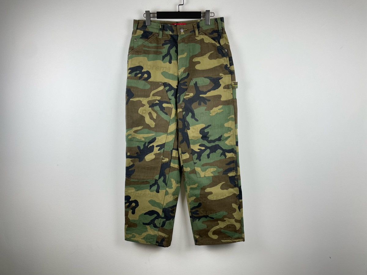 Supreme Supreme Jacquard Logos Double Knee Denim Painter Jeans Size US 30 / EU 46 - 6 Thumbnail