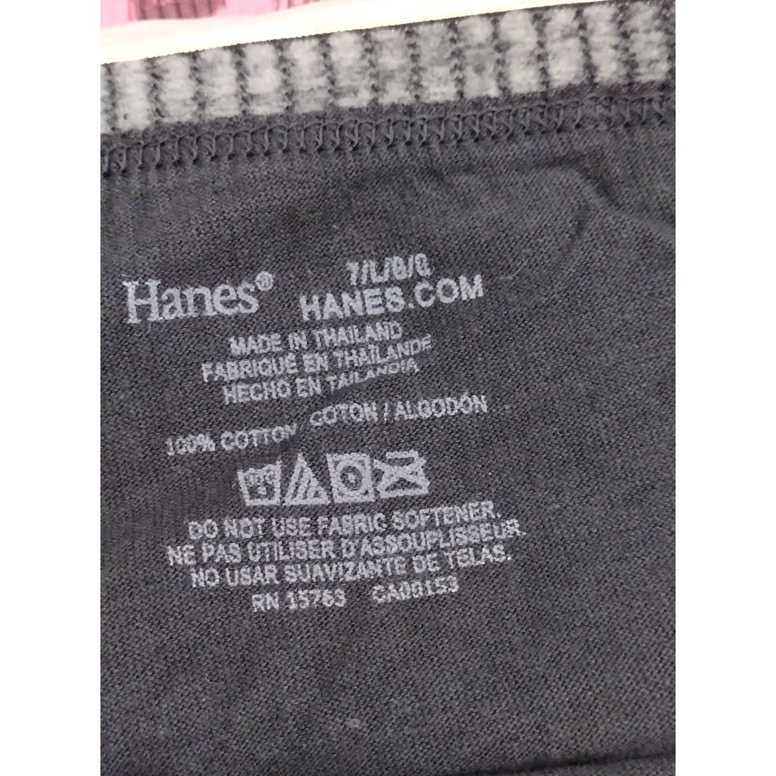 Hanes Hanes Hi-Cut Panties 5 Pack Women's Cotton Underwear 7 L Multicolor Size 28" / US 6 / IT 42 - 6 Thumbnail