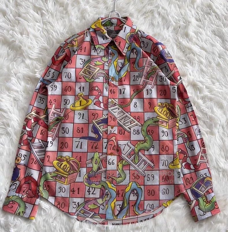 Vivienne Westwood MAN Series Shirts with Full-Print Design