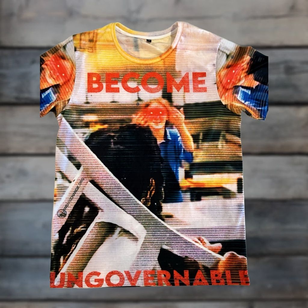 Vintage Unbranded Political Shirt Medium White AOP Size US M / EU 48-50 / 2 - 1 Thumbnail