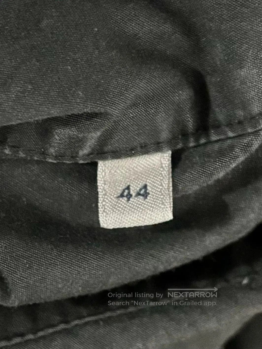 Lemaire Lemaire Carbon Gray Long Shirt. Size US L / EU 52-54 / 3 - 5 Thumbnail