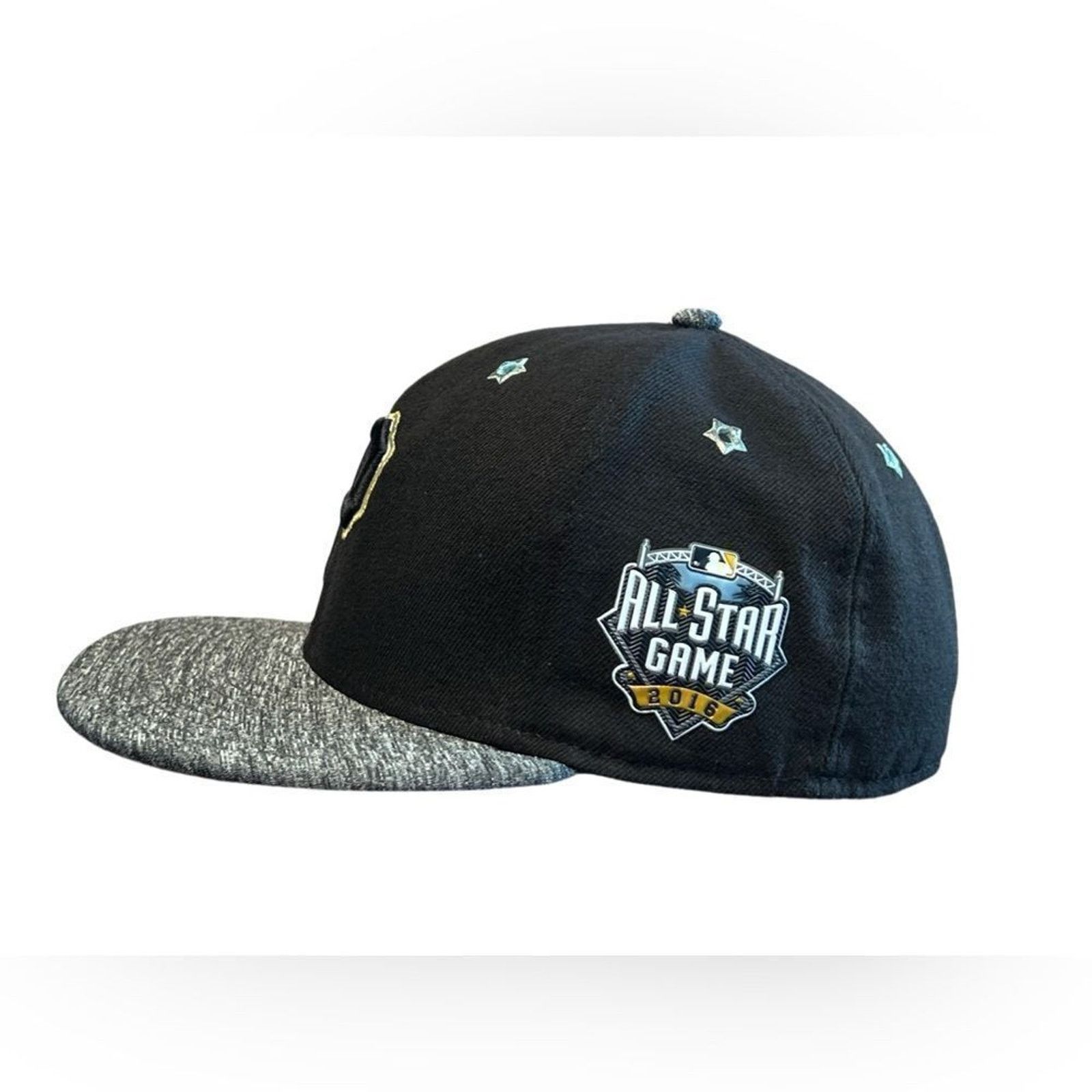 New Era New Era Pittsburg Pirates Sterling Marte Baseball Cap sz 7 Size ONE SIZE - 2 Thumbnail