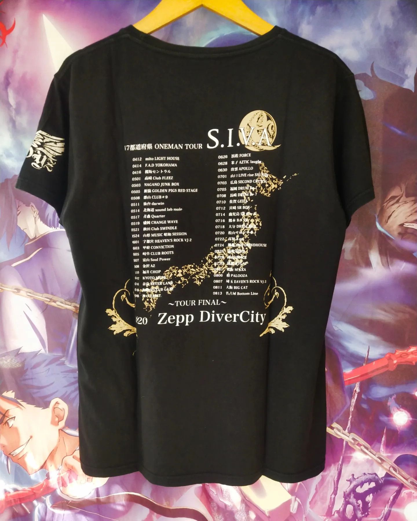 Band Tees Royz S.I.V.A. Oneman Tour Vkei Band Tee Japan Size US L / EU 52-54 / 3 - 3 Thumbnail