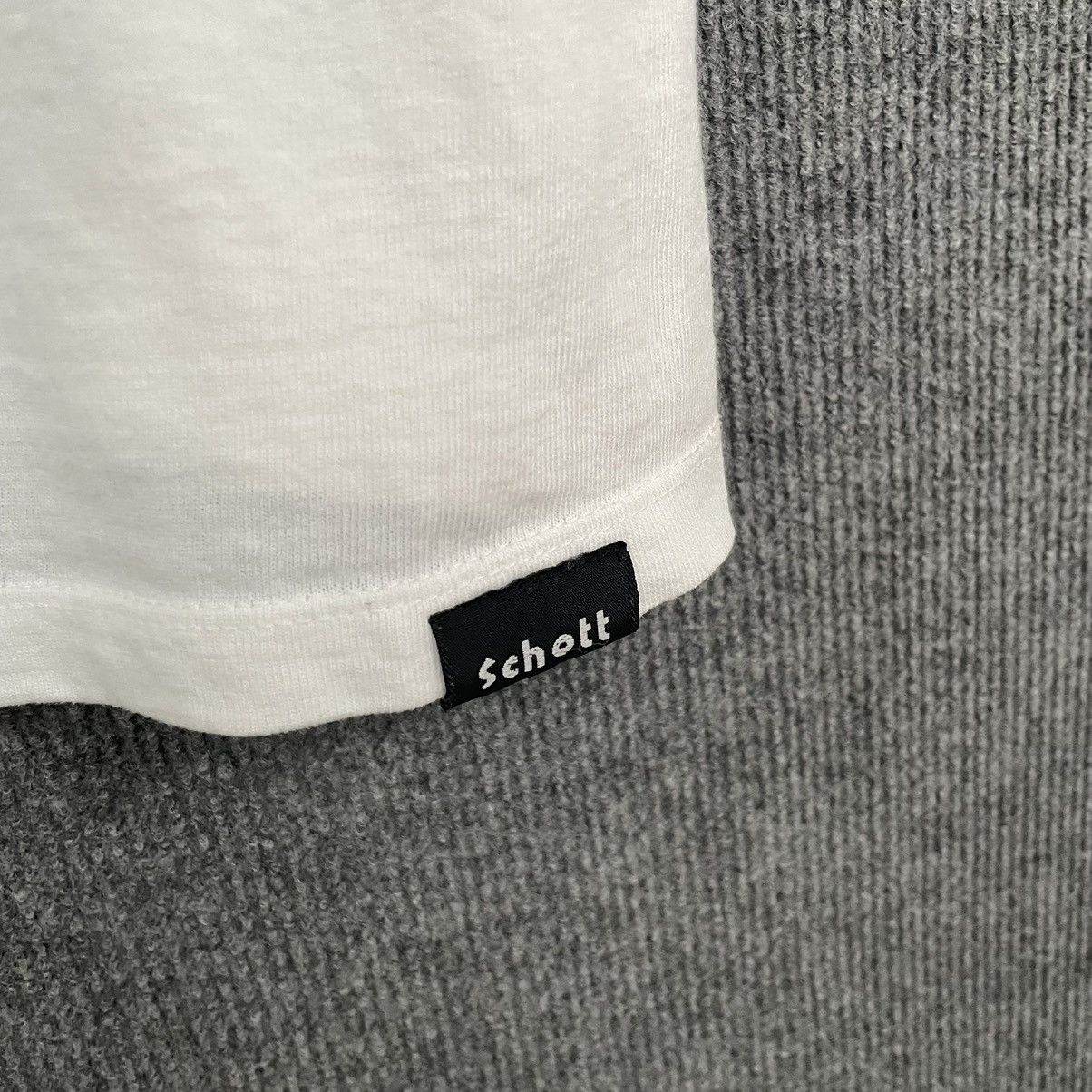 Schott × Vintage Vintage Schott 3 QR T Shirt Size US M / EU 48-50 / 2 - 5 Thumbnail