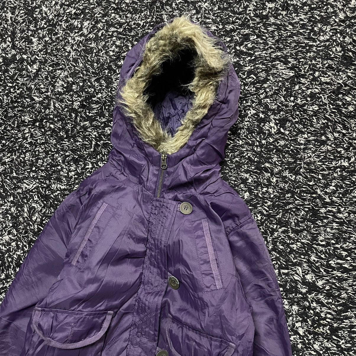 Alpha Industries × Buzz Rickson's × Vintage 💥Steals💥- Y2k Pumpkin Cropped Bomber Jacket Fur Hooded M Size US M / EU 48-50 / 2 - 2 Thumbnail