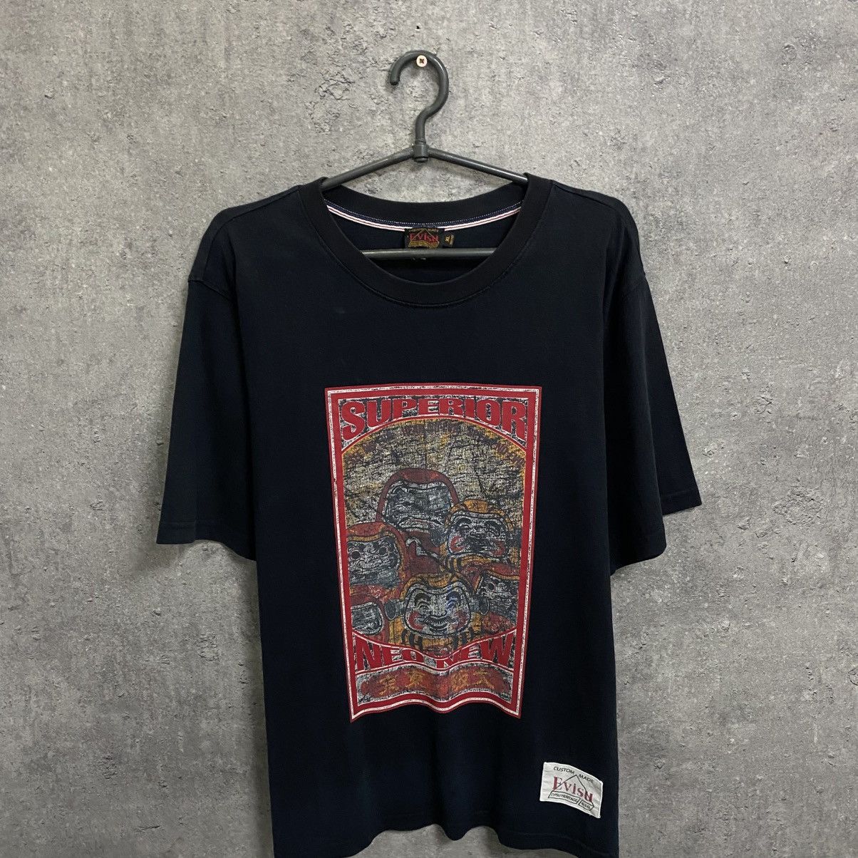 Evisu Vintage Evisu T-Shirt Big Logo Size US XL / EU 56 / 4 - 2 Thumbnail