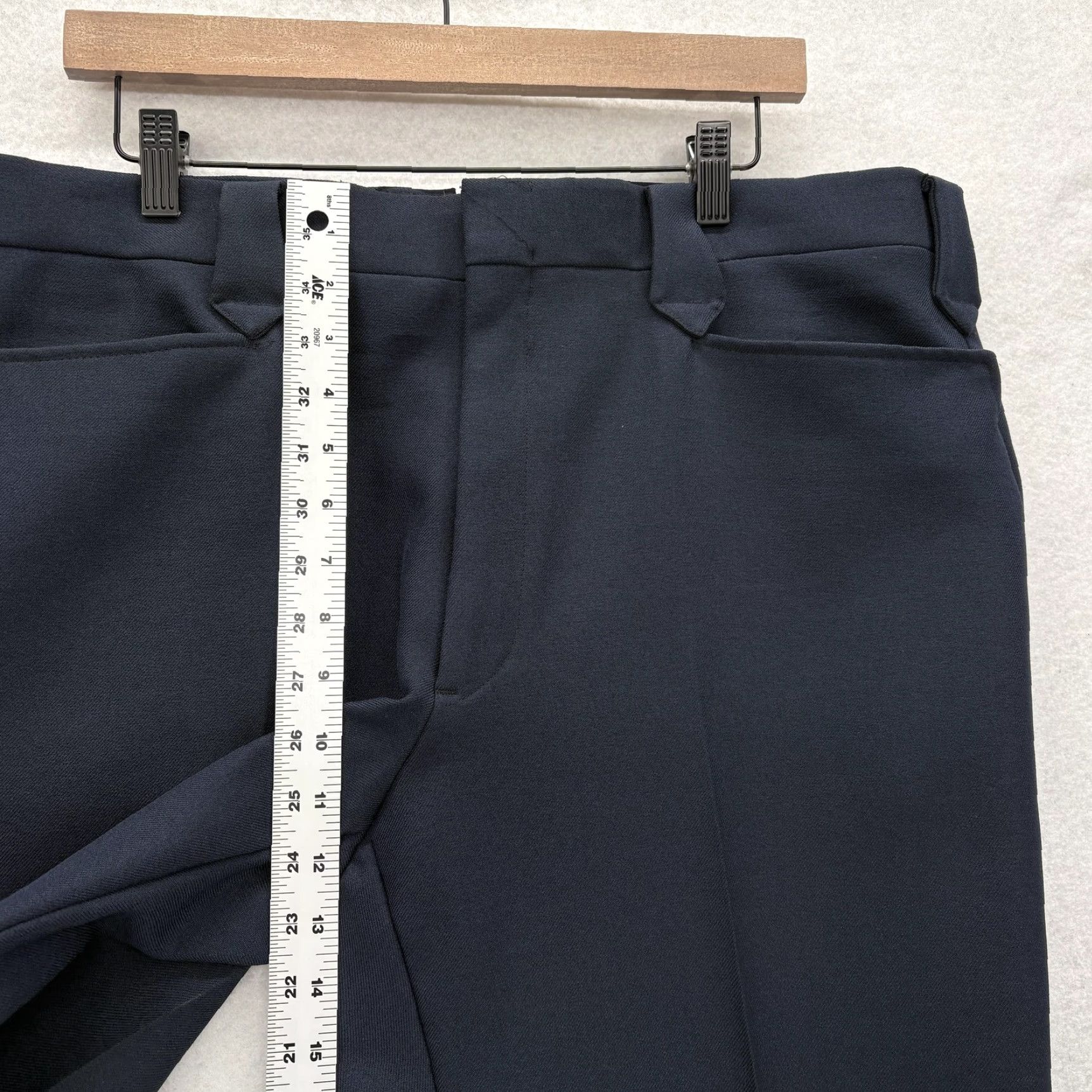 Vintage VINTAGE H Bar C Ranchwear Pants Mens 40x28 Blue Dress Western Polyester Cowboy Size US 40 / EU 56 - 6 Thumbnail